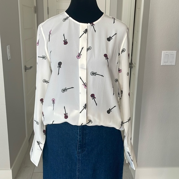 NWT Equipment Femme 💯Silk Top Size S - Picture 9 of 15